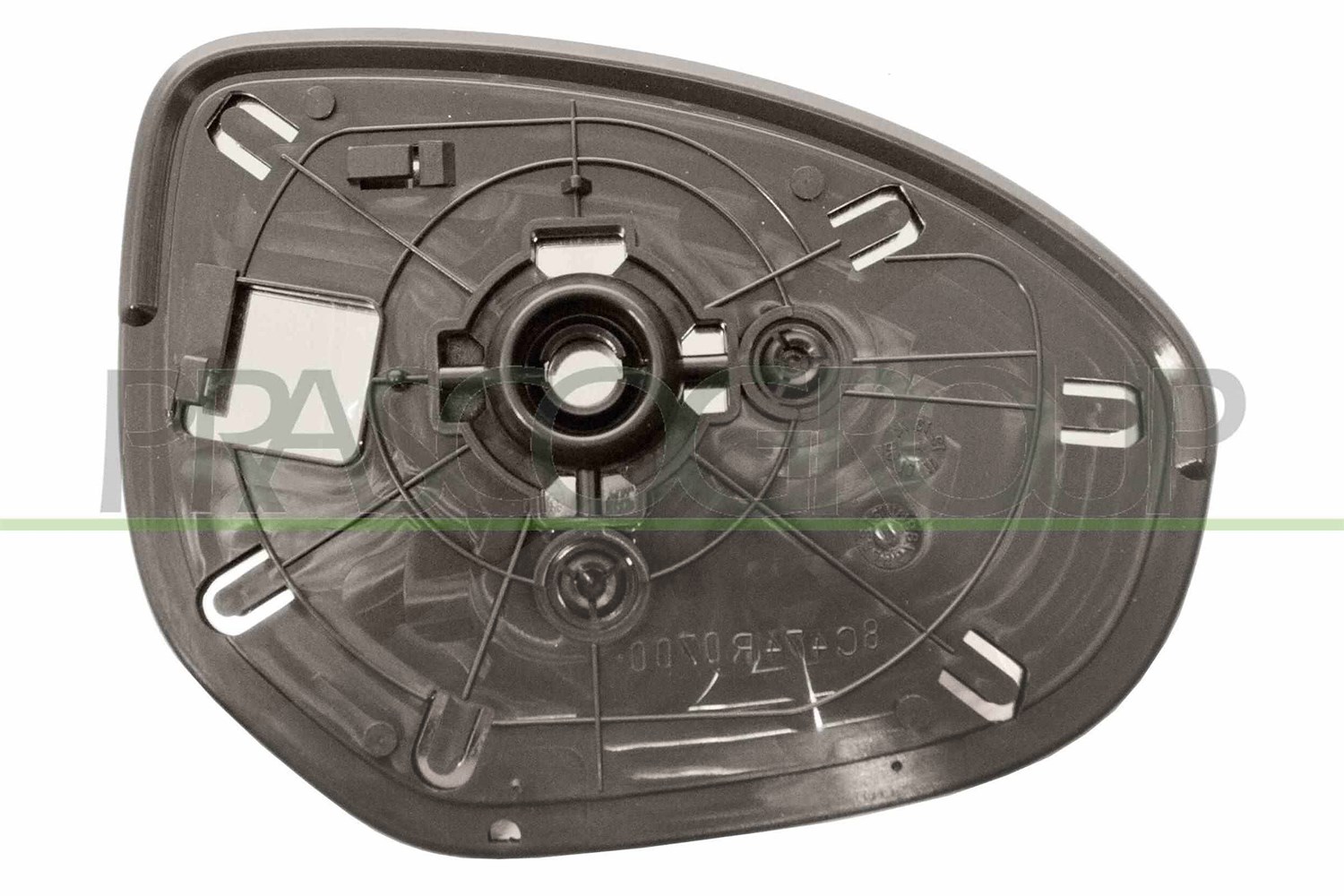Prasco Spiegelglas, Außenspiegel [Hersteller-Nr. MZ3307504] für Mazda