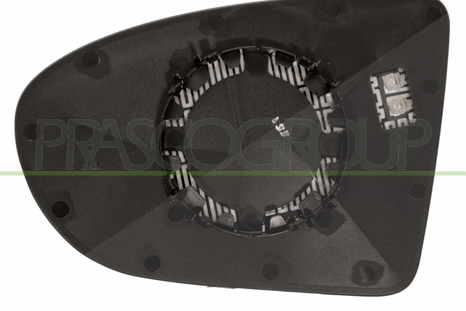Prasco Spiegelglas, Außenspiegel [Hersteller-Nr. DS7107513] für Nissan