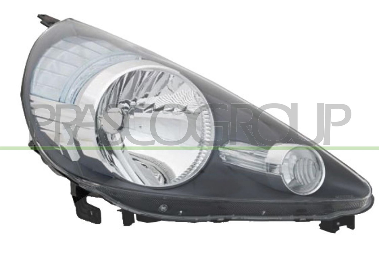 Prasco Scheinwerfer H4 ohne Stellmotor elektr. LWR [Hersteller-Nr. HD3224904] für Honda