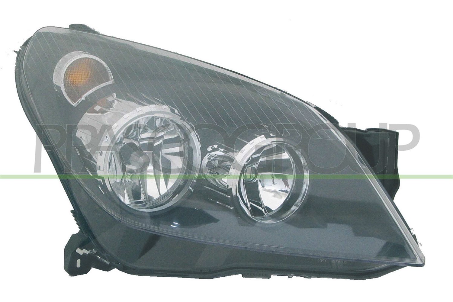 Prasco Scheinwerfer H7/H1 mit Stellmotor für LWR [Hersteller-Nr. OP4104903] für Opel