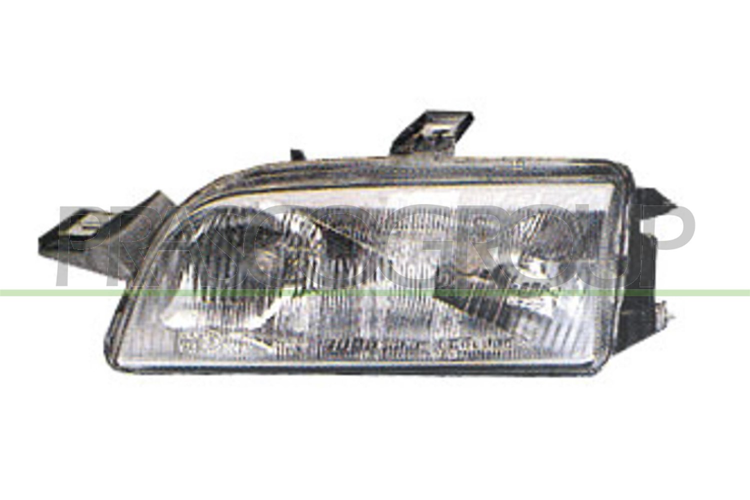 Prasco Scheinwerfer H1/H1 ohne Stellmotor elektr. LWR [Hersteller-Nr. FT1324704] für Fiat