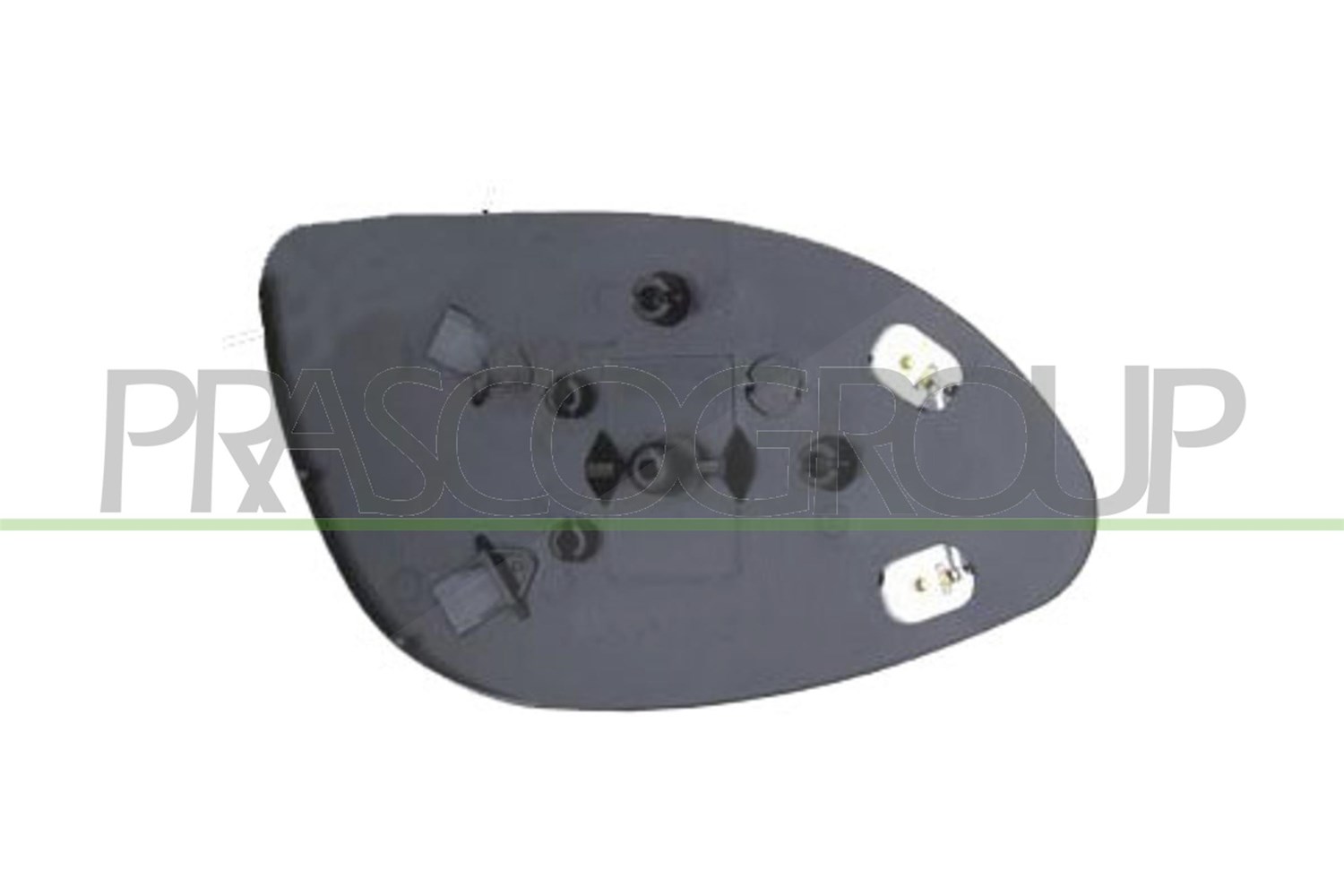 Prasco Spiegelglas, Außenspiegel [Hersteller-Nr. OP0527524] für Vauxhall, Opel
