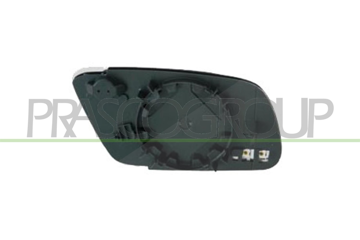 Prasco Spiegelglas, Außenspiegel [Hersteller-Nr. AD0167502] für Audi