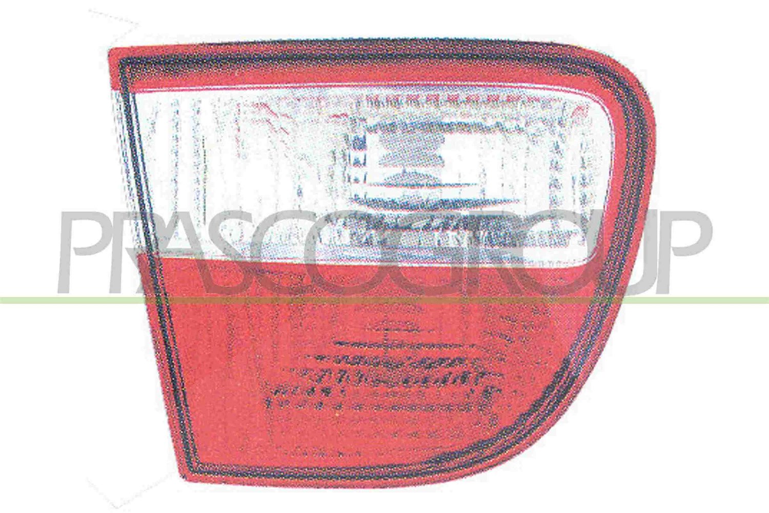 Prasco Lichtscheibe, Blinkleuchte [Hersteller-Nr. ST4204163] für Seat