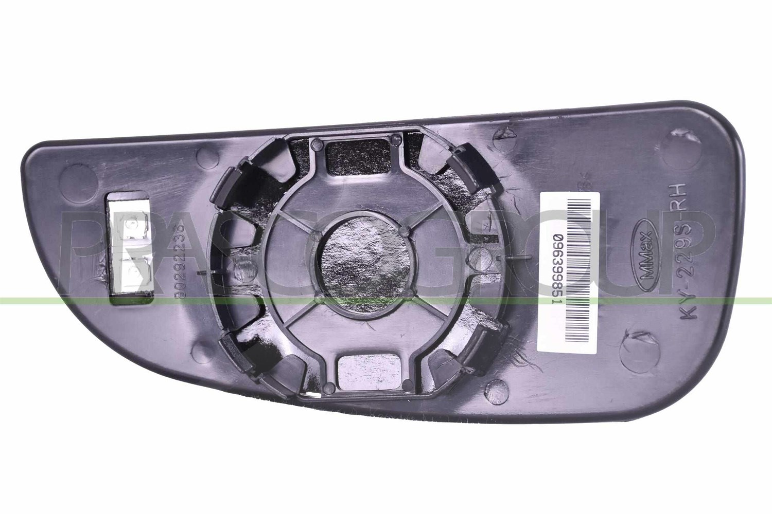 Prasco Spiegelglas, Außenspiegel [Hersteller-Nr. FT9307525] für Citroën, Fiat, Peugeot