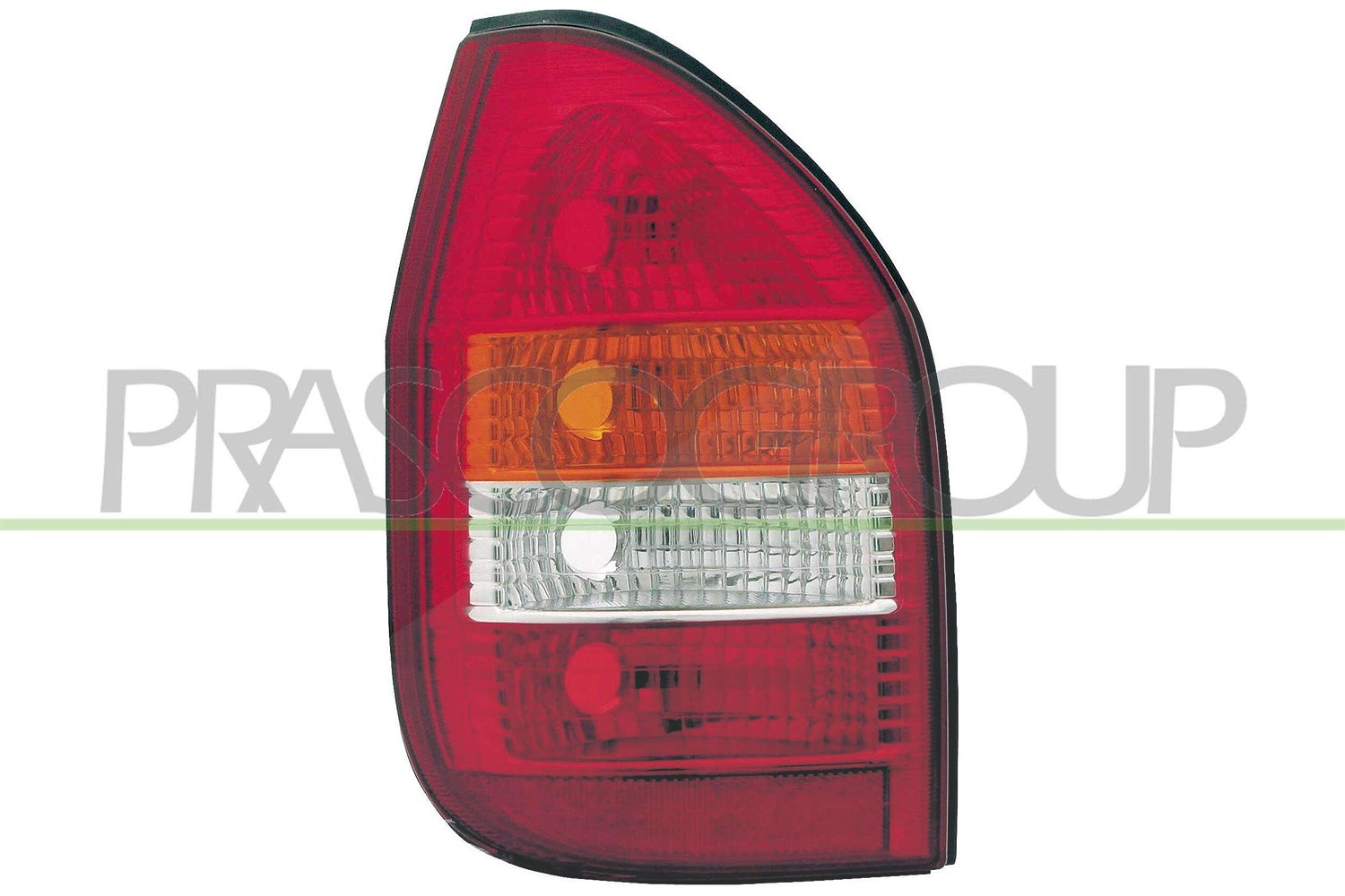 Prasco Heckleuchte, Blinker gelb, ohne Lampenträger [Hersteller-Nr. OP7154153] für Opel, Vauxhall