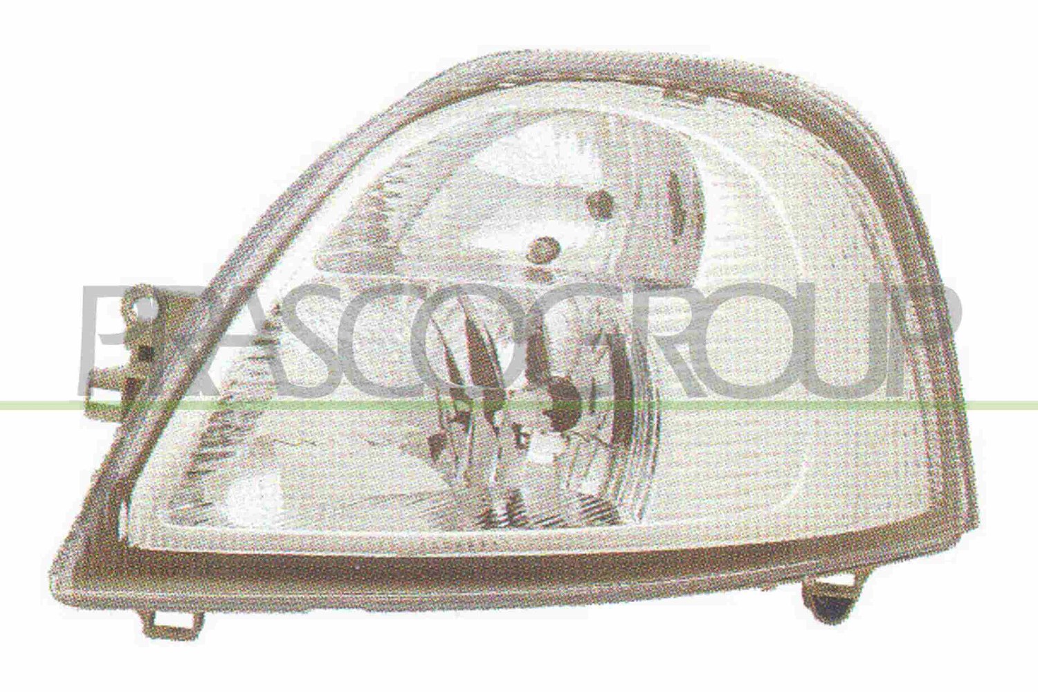 Prasco Hauptscheinwerfer [Hersteller-Nr. OP9524903] für Nissan, Vauxhall, Renault, Opel