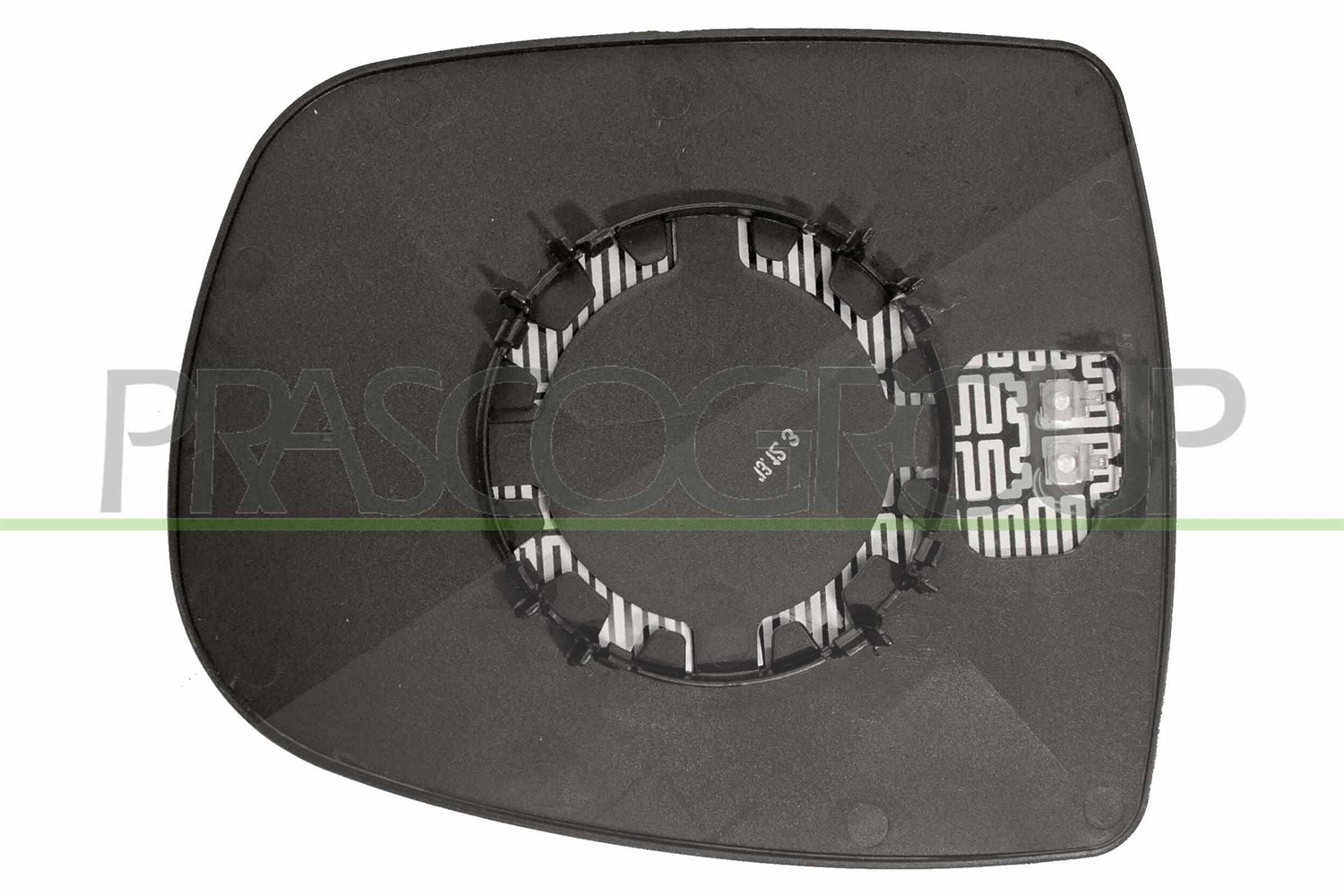 Prasco Spiegelglas, Außenspiegel [Hersteller-Nr. OP9327523] für Opel, Nissan, Renault, Vauxhall