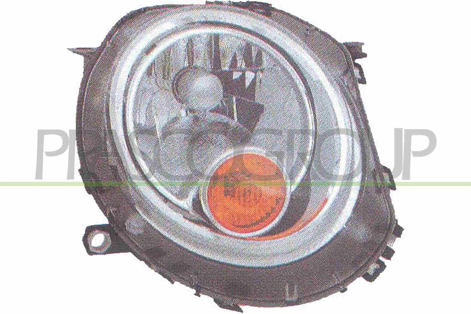 Prasco Hauptscheinwerfer [Hersteller-Nr. MN3084803] für Mini