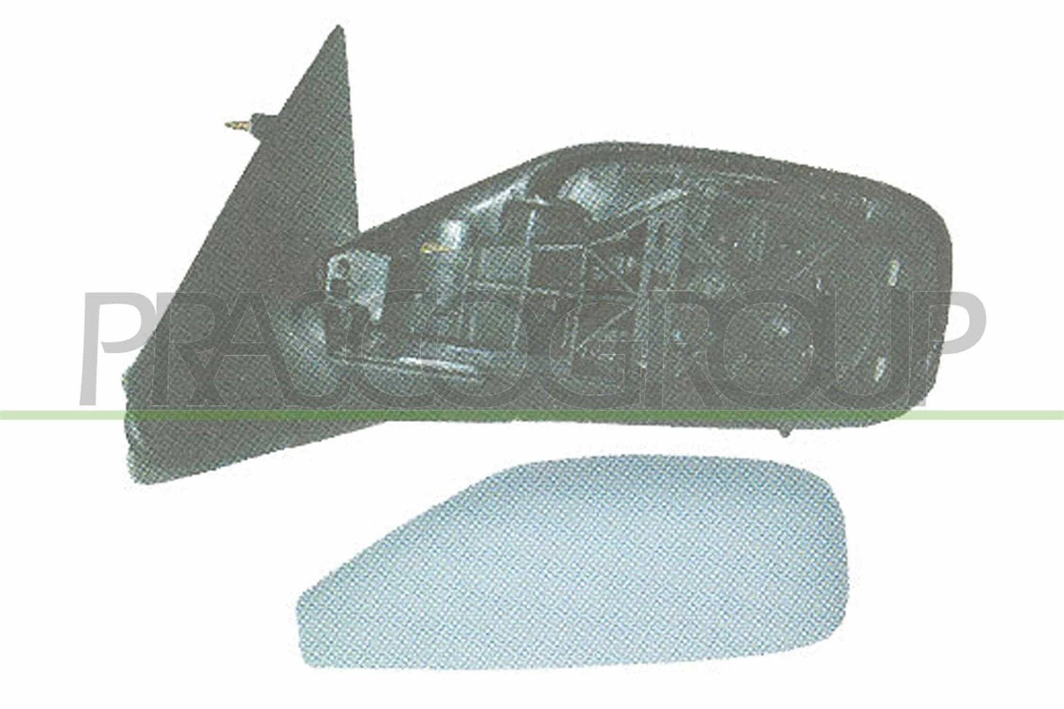 Prasco Außenspiegel [Hersteller-Nr. RN0847313] für Renault