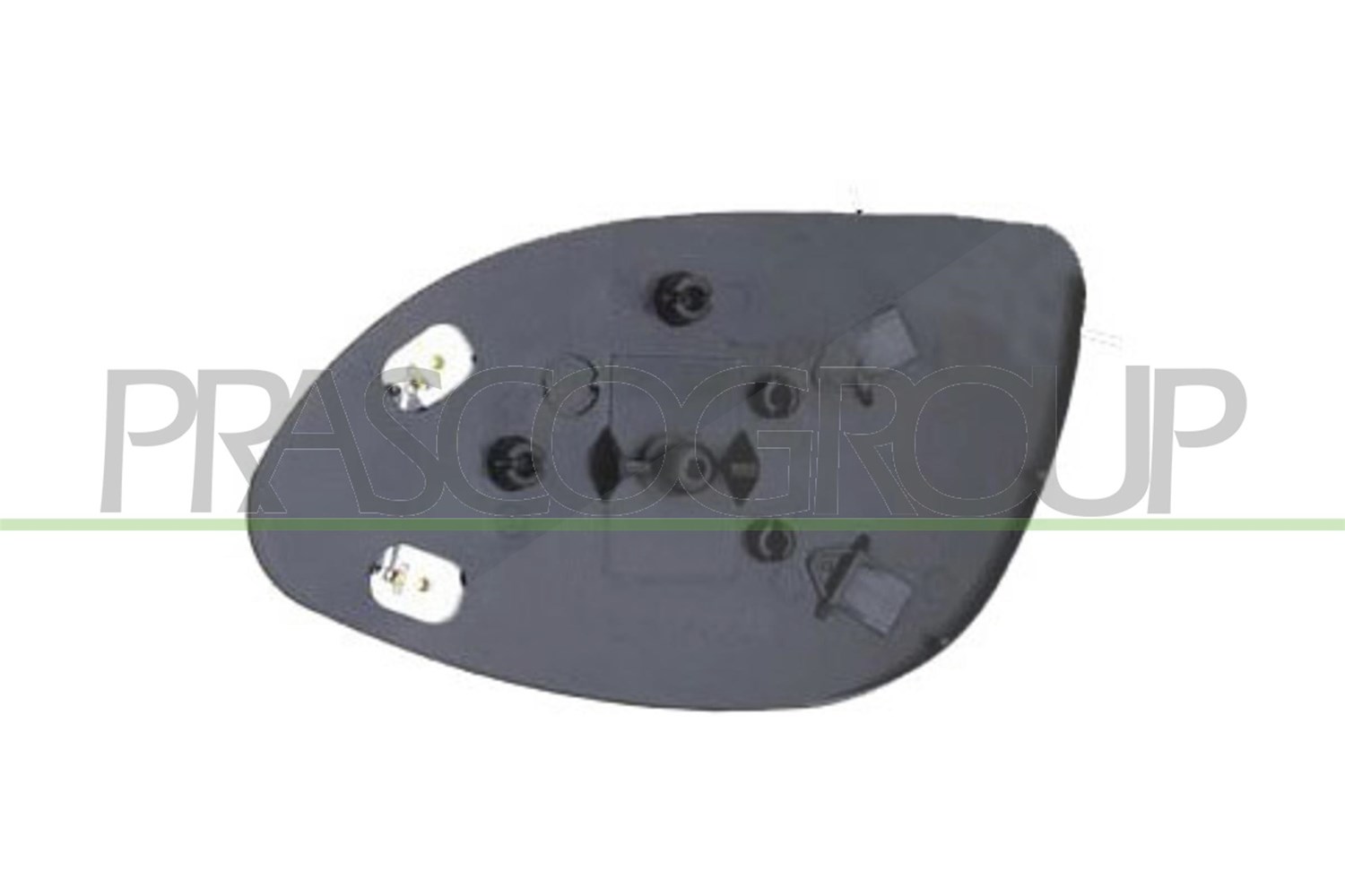Prasco Spiegelglas, Außenspiegel [Hersteller-Nr. OP0527523] für Opel, Vauxhall