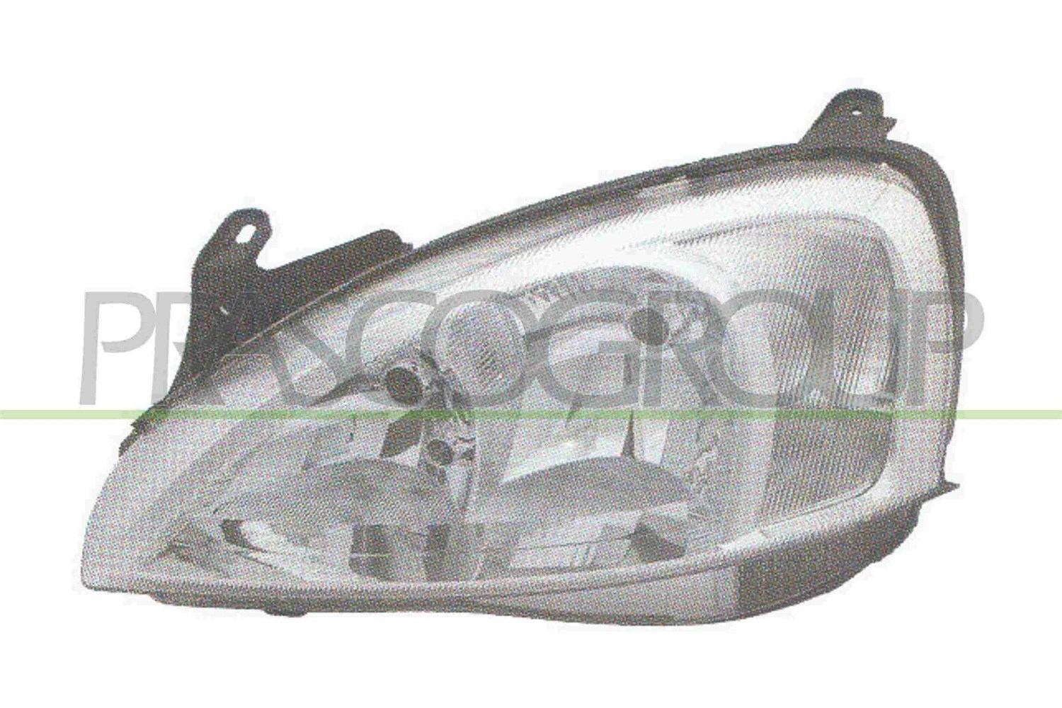 Prasco Hauptscheinwerfer [Hersteller-Nr. OP0304923] für Opel, Vauxhall
