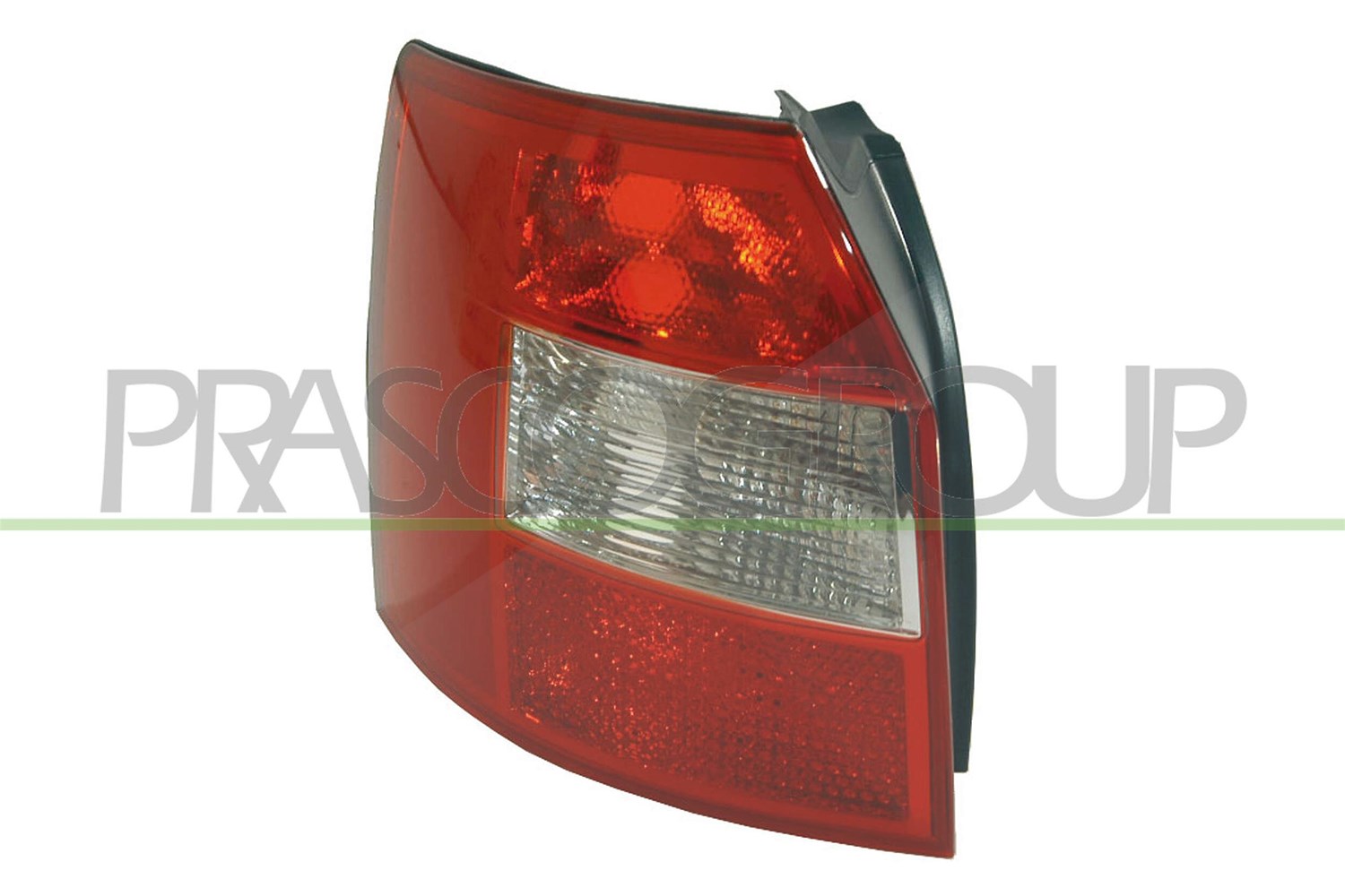 Prasco Heckleuchte rot/weiß ohne Lampenträger [Hersteller-Nr. AD0204164] für Audi