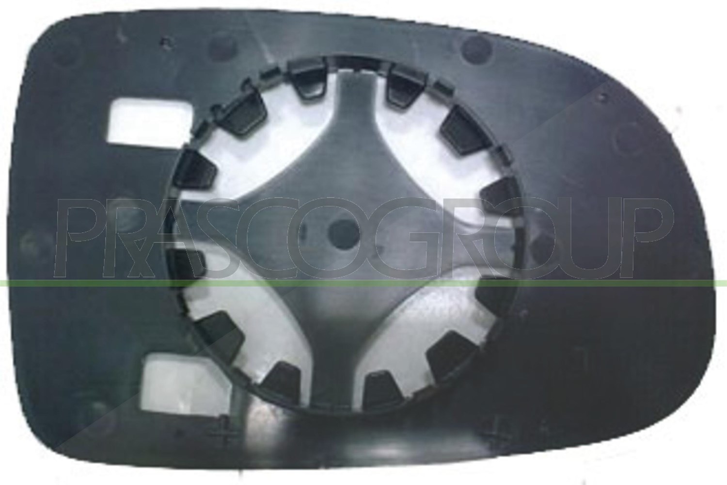 Prasco Spiegelglas, Außenspiegel [Hersteller-Nr. OP0307514] für Opel, Vauxhall