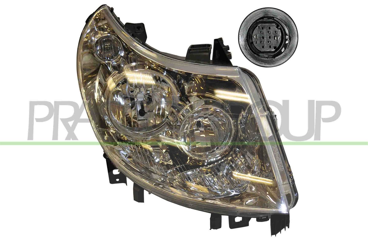 Prasco Hauptscheinwerfer [Hersteller-Nr. FT9304913] für Peugeot, Fiat, Citroën