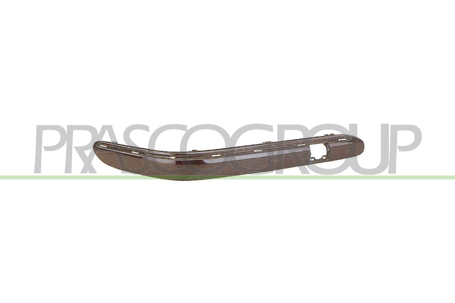 Prasco Zier-/Schutzleiste, Stoßfänger [Hersteller-Nr. ME0271244] für Mercedes-Benz