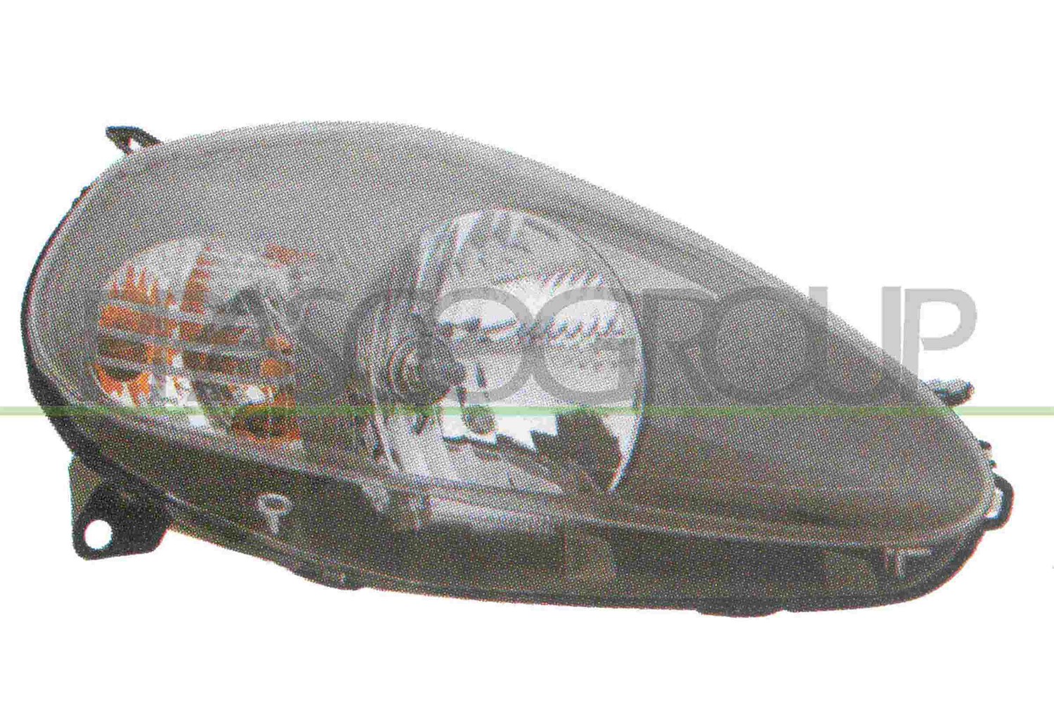 Prasco Hauptscheinwerfer [Hersteller-Nr. FT3424813] für Abarth, Fiat