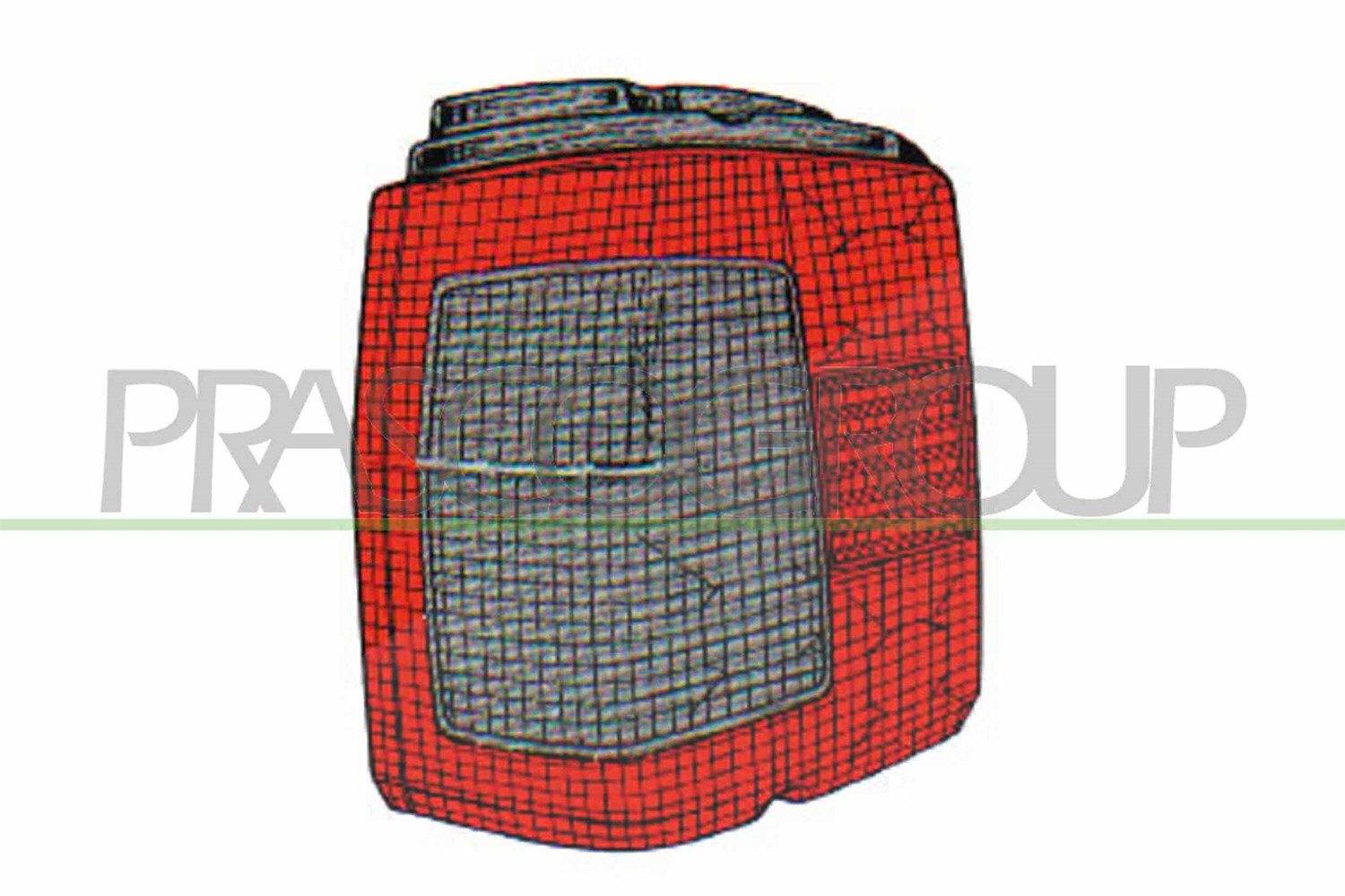 Prasco Heckleuchte [Hersteller-Nr. FT1354053] für Fiat