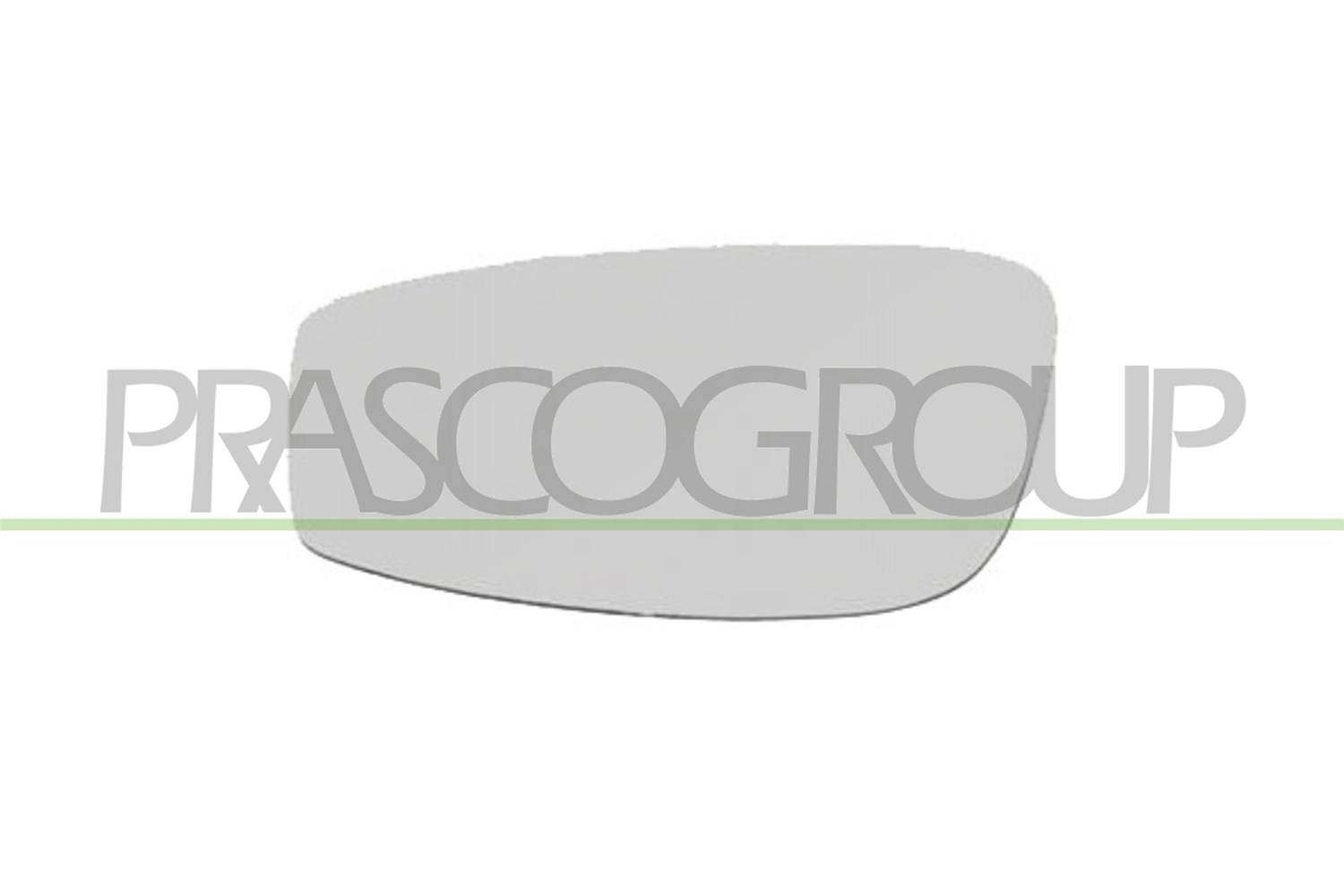Prasco Spiegelglas, Außenspiegel [Hersteller-Nr. FT3507506] für Fiat, Lancia