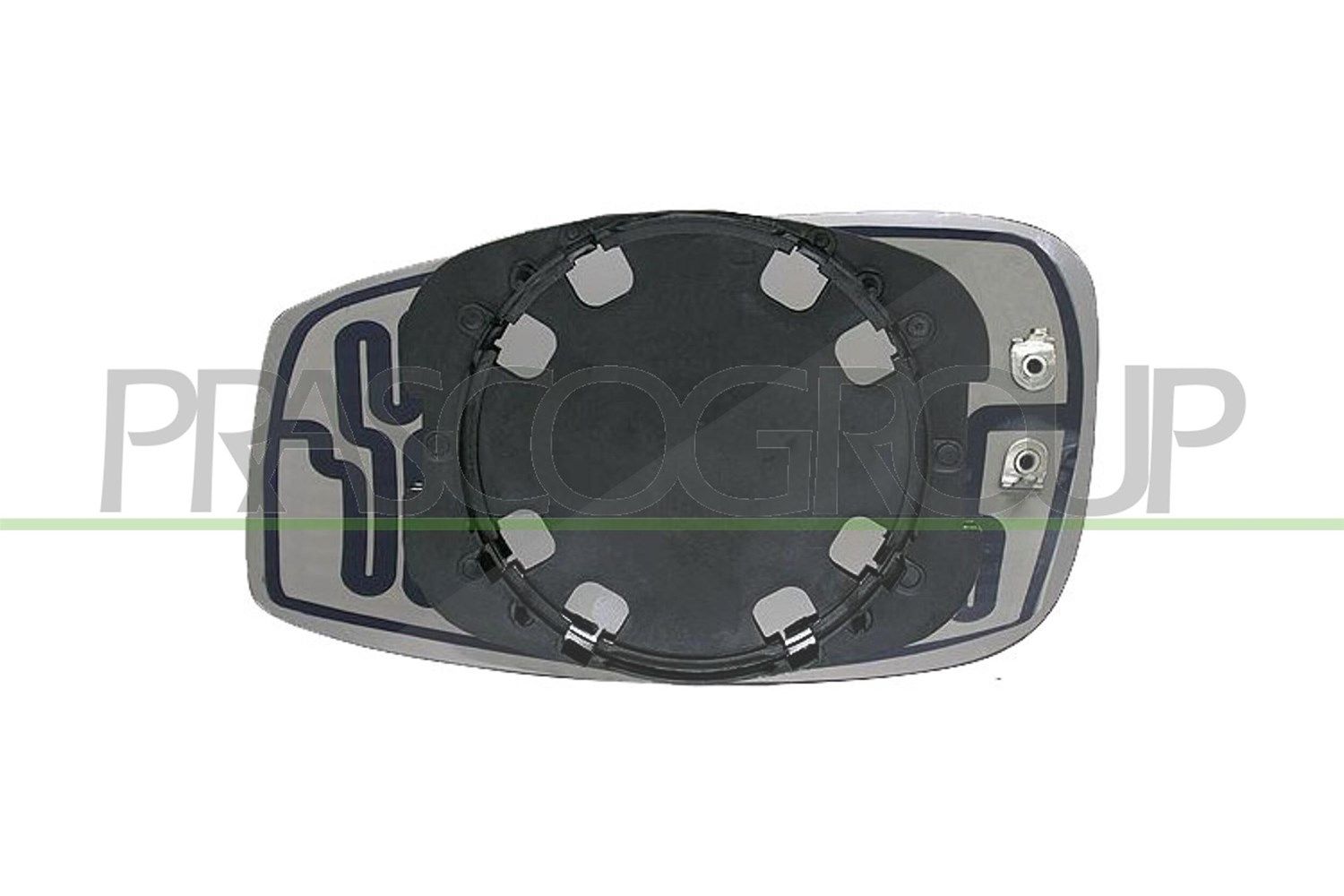 Prasco Spiegelglas, Außenspiegel [Hersteller-Nr. FT4207504] für Fiat