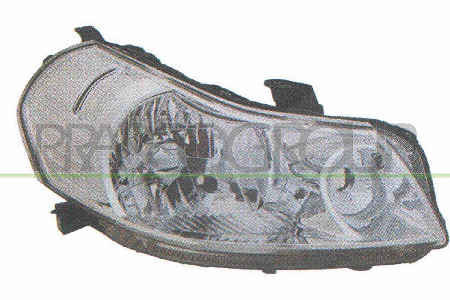 Prasco Hauptscheinwerfer [Hersteller-Nr. FT3604813] für Fiat
