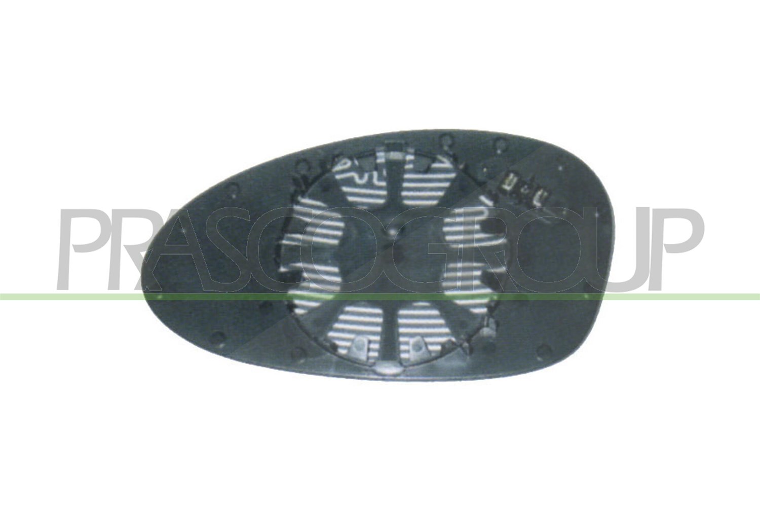Prasco Spiegelglas, Außenspiegel [Hersteller-Nr. BM1207503] für BMW