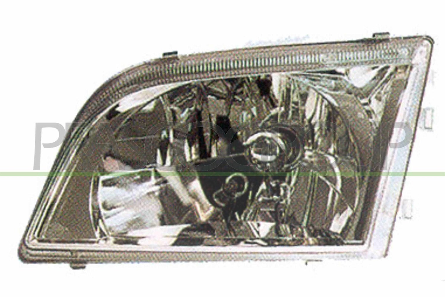 Prasco Hauptscheinwerfer [Hersteller-Nr. MB0974614] für Mitsubishi