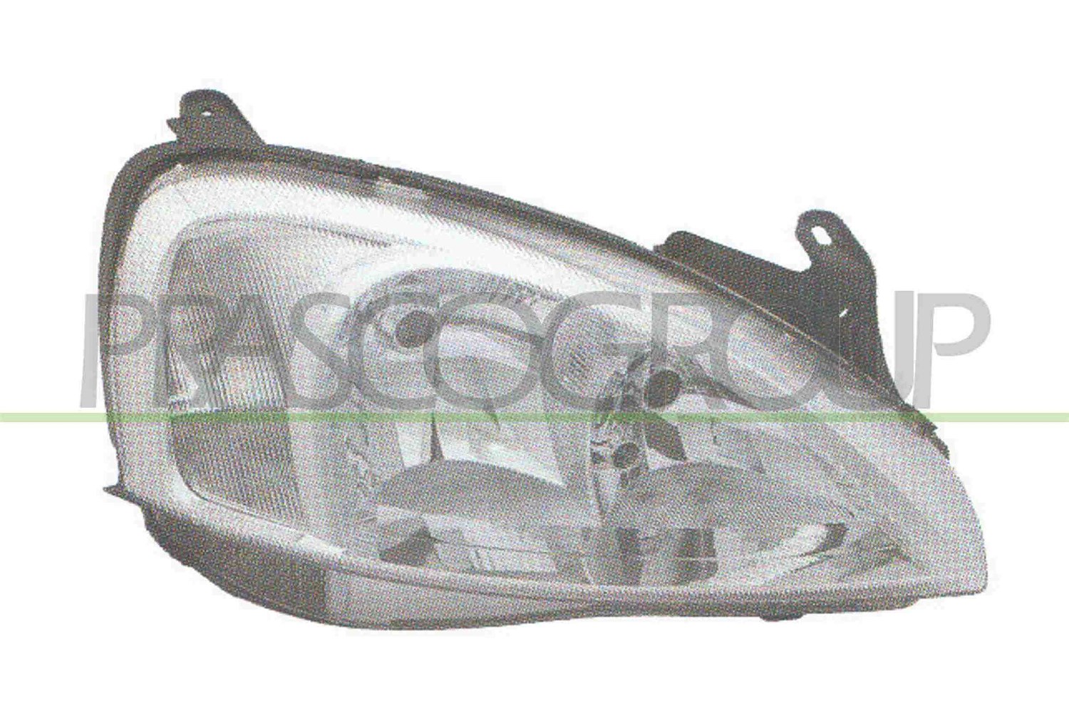 Prasco Hauptscheinwerfer [Hersteller-Nr. OP0304924] für Opel, Vauxhall