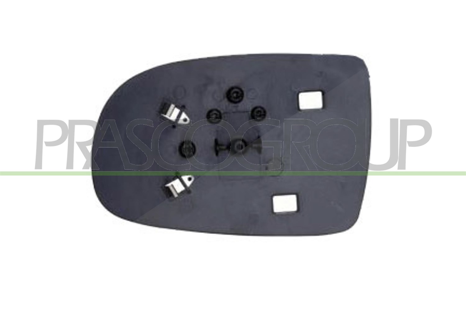 Prasco Spiegelglas, Außenspiegel [Hersteller-Nr. OP0307503] für Opel, Vauxhall