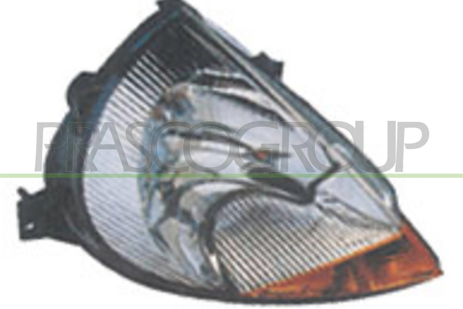 Prasco Scheinwerfer H7/H1 elektr. LWR ohne Stellmotor [Hersteller-Nr. FD0064903] für Ford