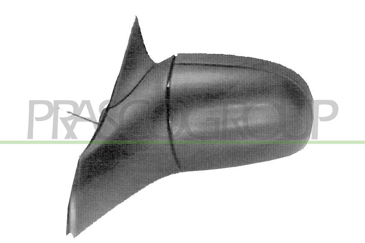 Prasco Außenspiegel links (Fahrerseite) [Hersteller-Nr. OP0287104] für Opel, Vauxhall
