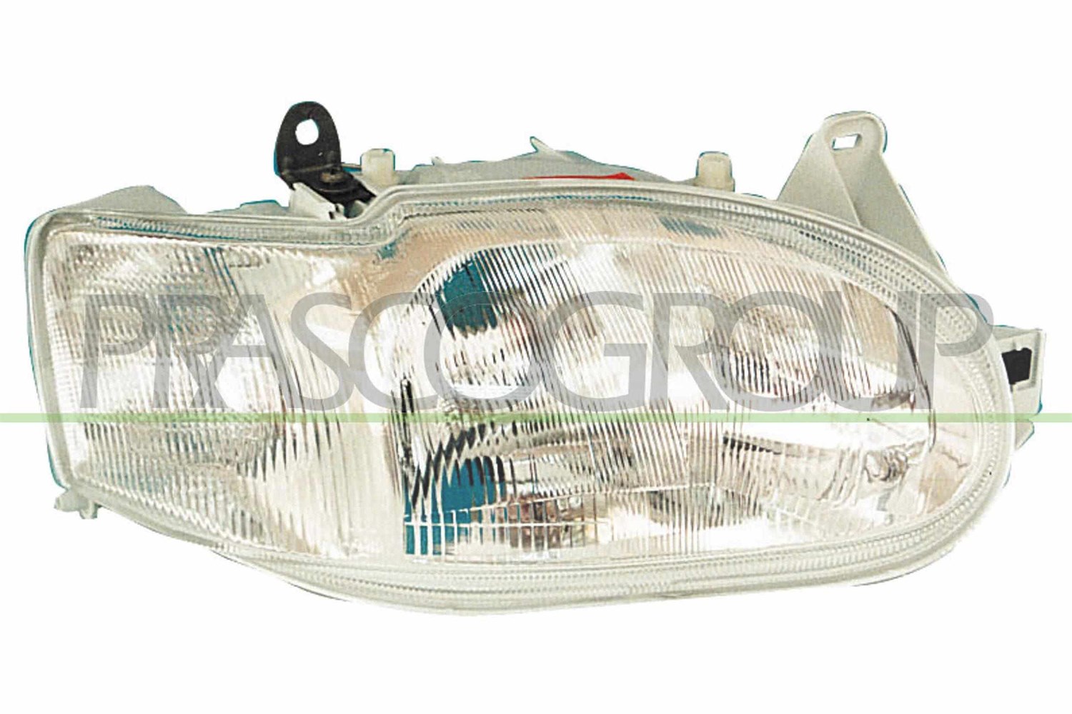 Prasco Scheinwerfer H4, ohne Stellmotor für LWR [Hersteller-Nr. FD0284823] für Ford