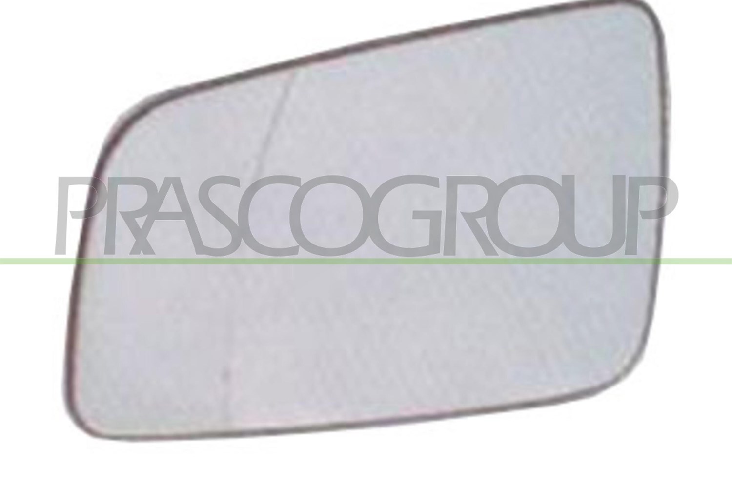 Prasco Spiegelglas, Außenspiegel links (Fahrerseite) [Hersteller-Nr. OP0177514] für Vauxhall, Opel