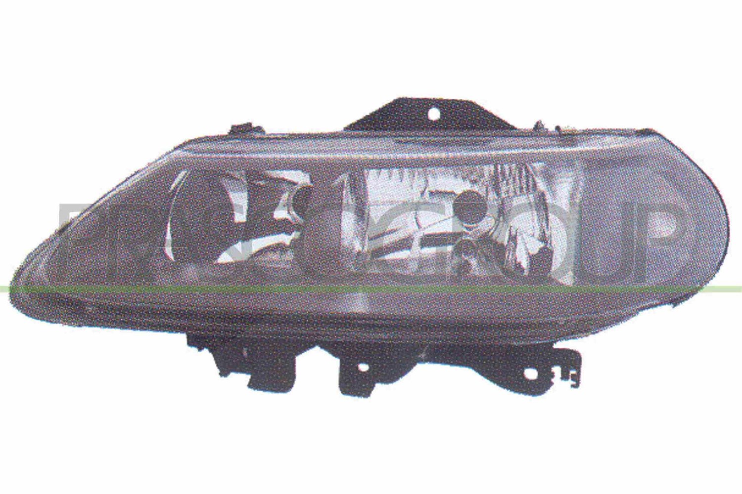 Prasco Scheinwerfer H7/H7 elektr. LWR o. Stellmotor [Hersteller-Nr. RN0824904] für Renault
