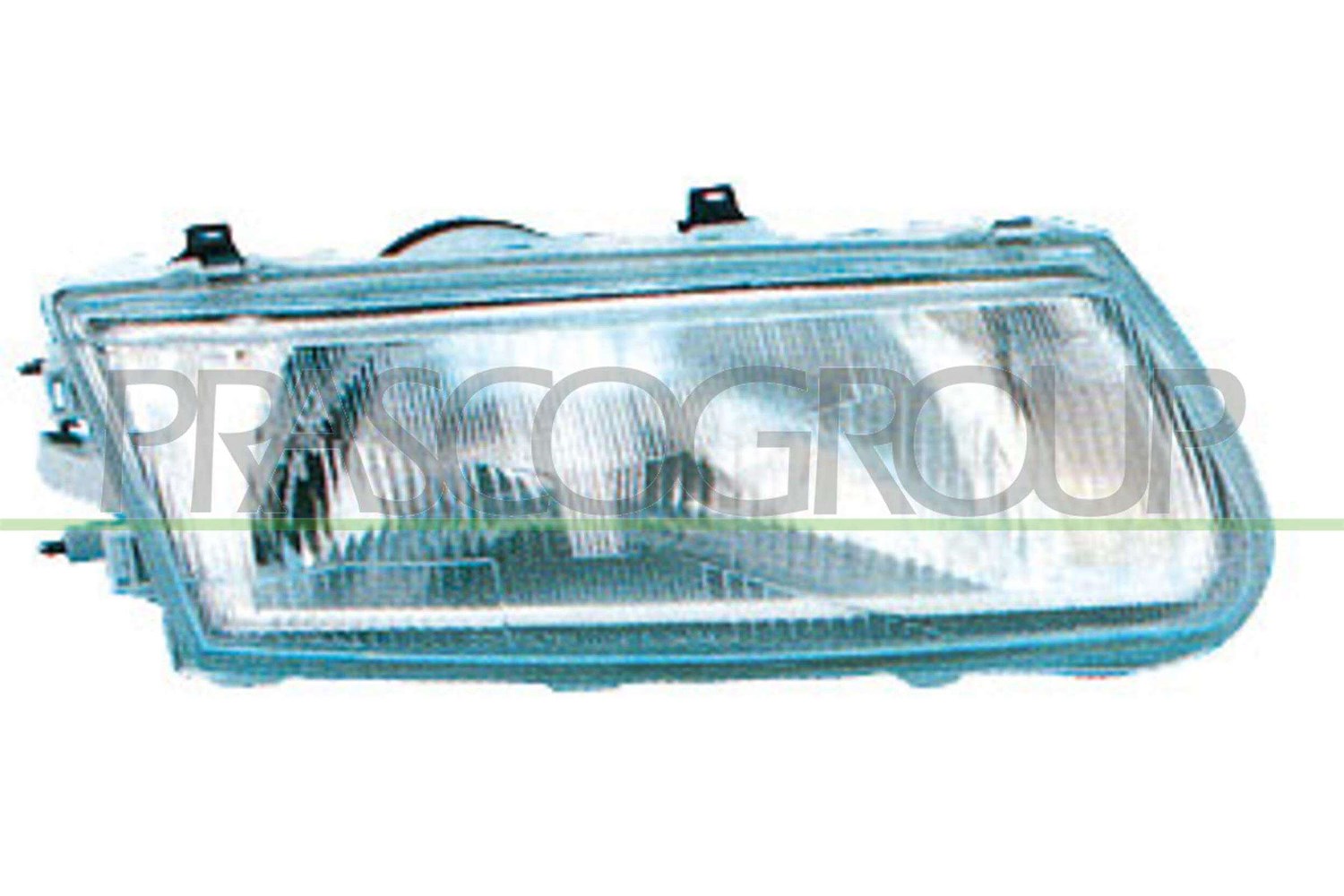 Prasco Scheinwerfer H4 elektr. LWR ohne Stellmotor [Hersteller-Nr. MB0394804] für Mitsubishi