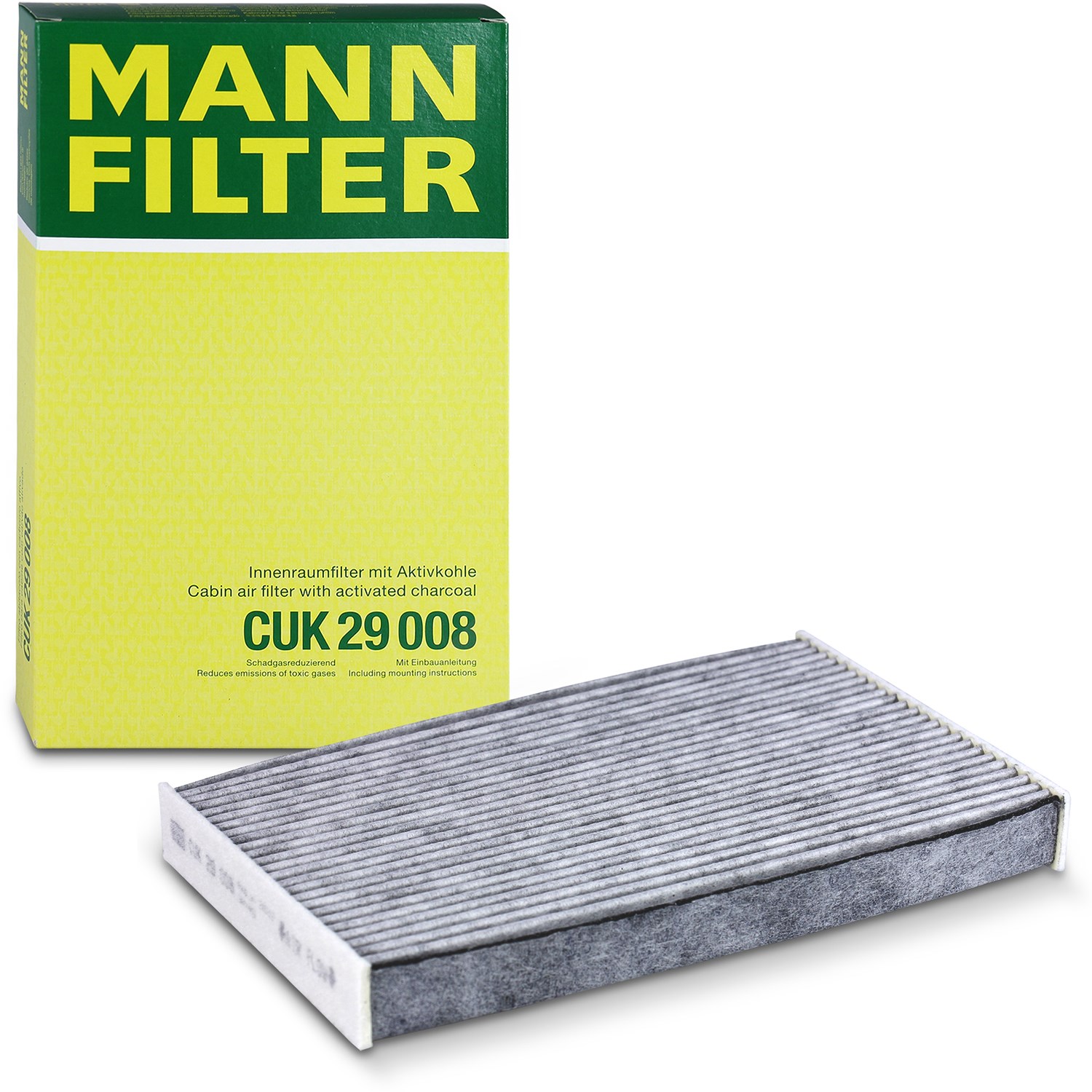 Mann-filter Filter, Innenraumluft [Hersteller-Nr. CUK29008] für Vauxhall, Citroën, Opel