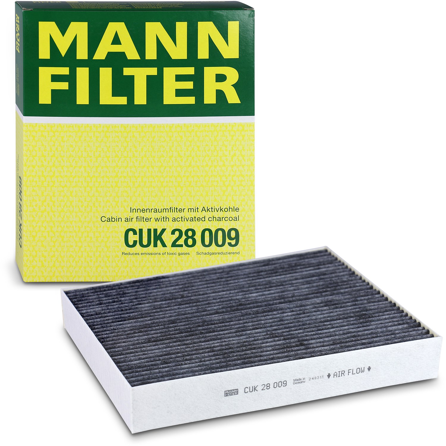 Mann-filter Filter, Innenraumluft [Hersteller-Nr. CUK28009] für VW, Ford, Ford Usa