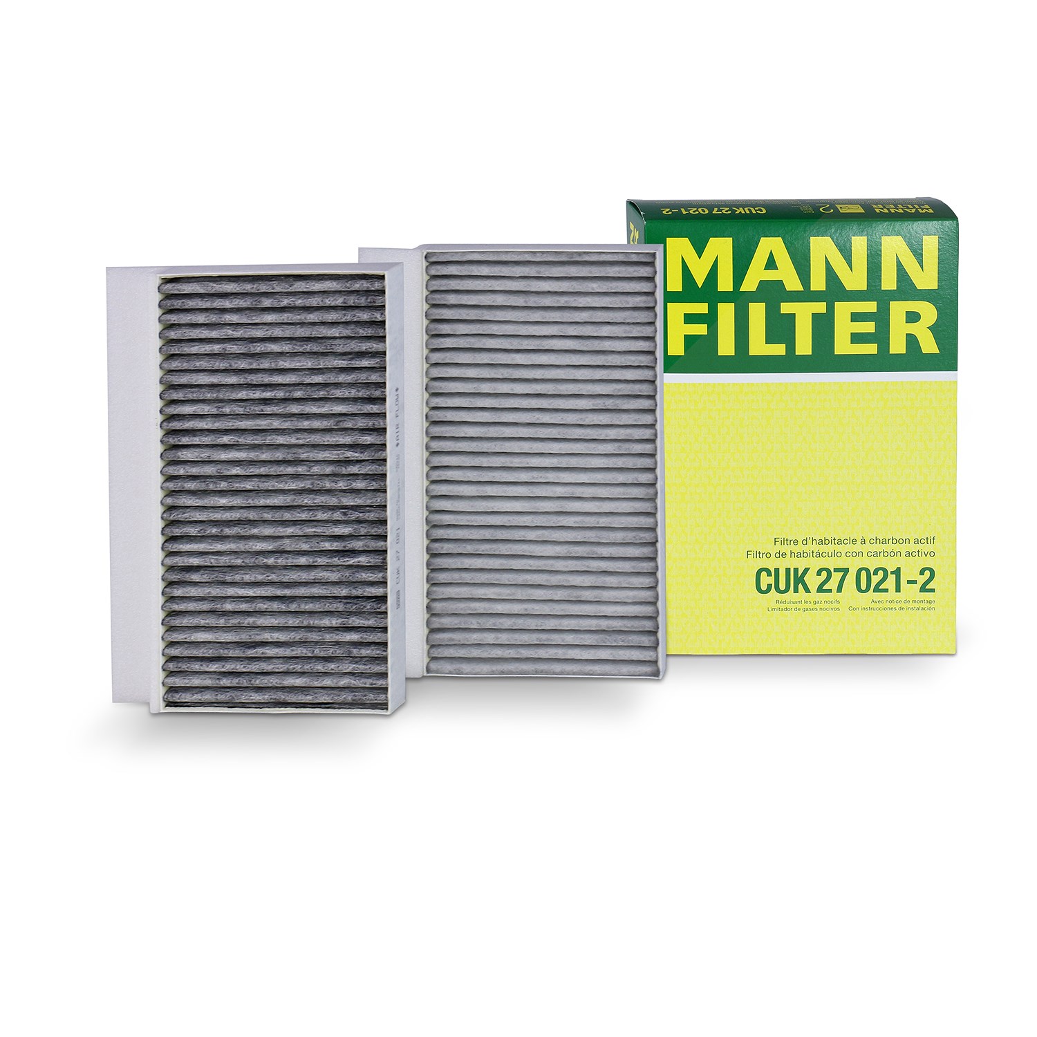 Mann-filter Filter, Innenraumluft [Hersteller-Nr. CUK27021-2] für Mercedes-Benz