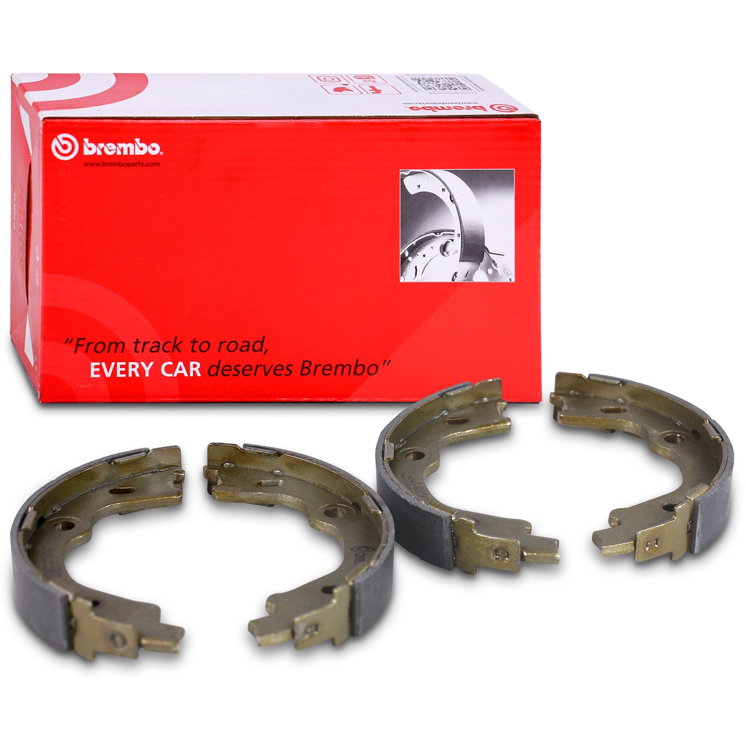 Brembo Bremsbackensatz, Feststellbremse [Hersteller-Nr. S30529] für Kia, Hyundai