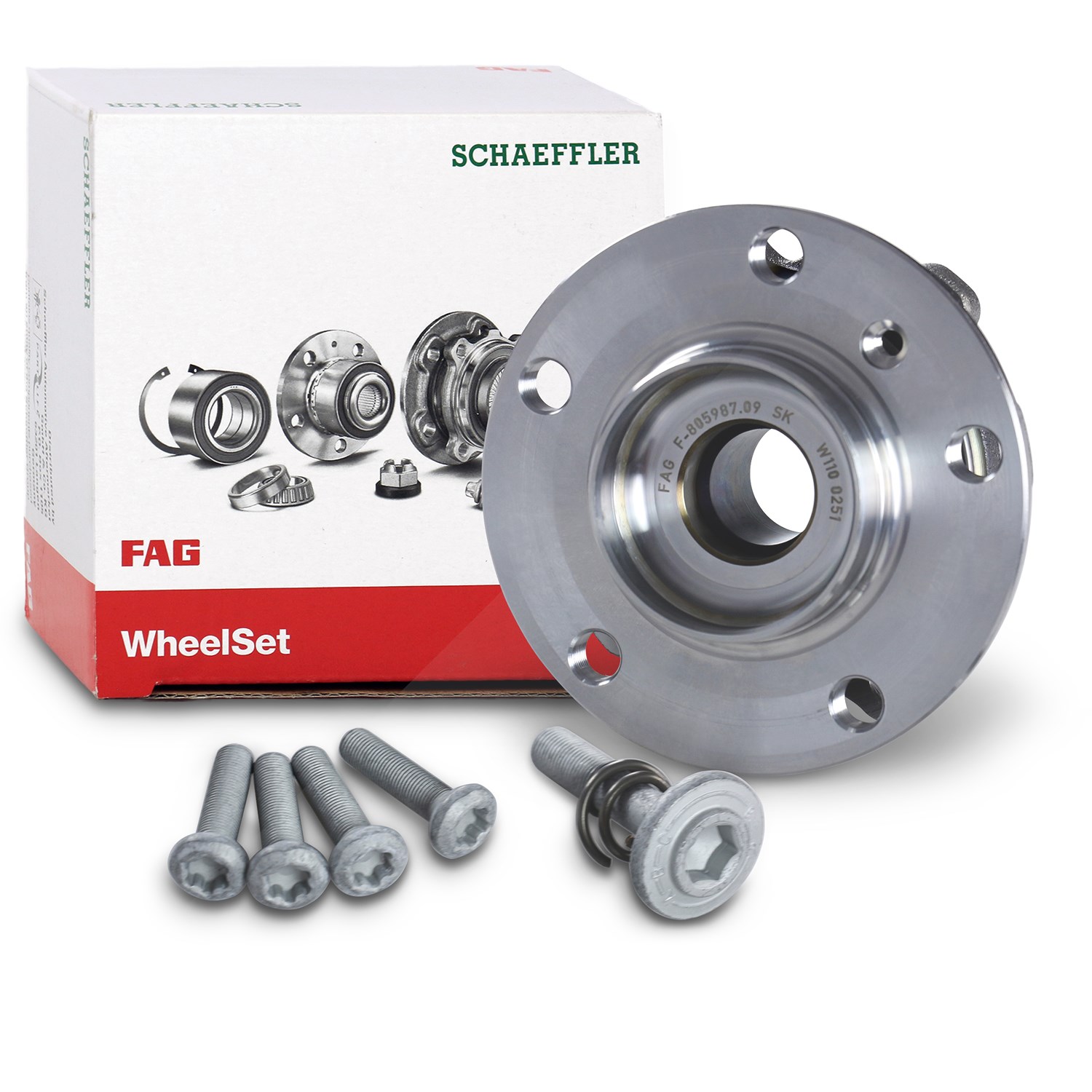 Schaeffler Fag Radlagersatz [Hersteller-Nr. 713649630] für BMW