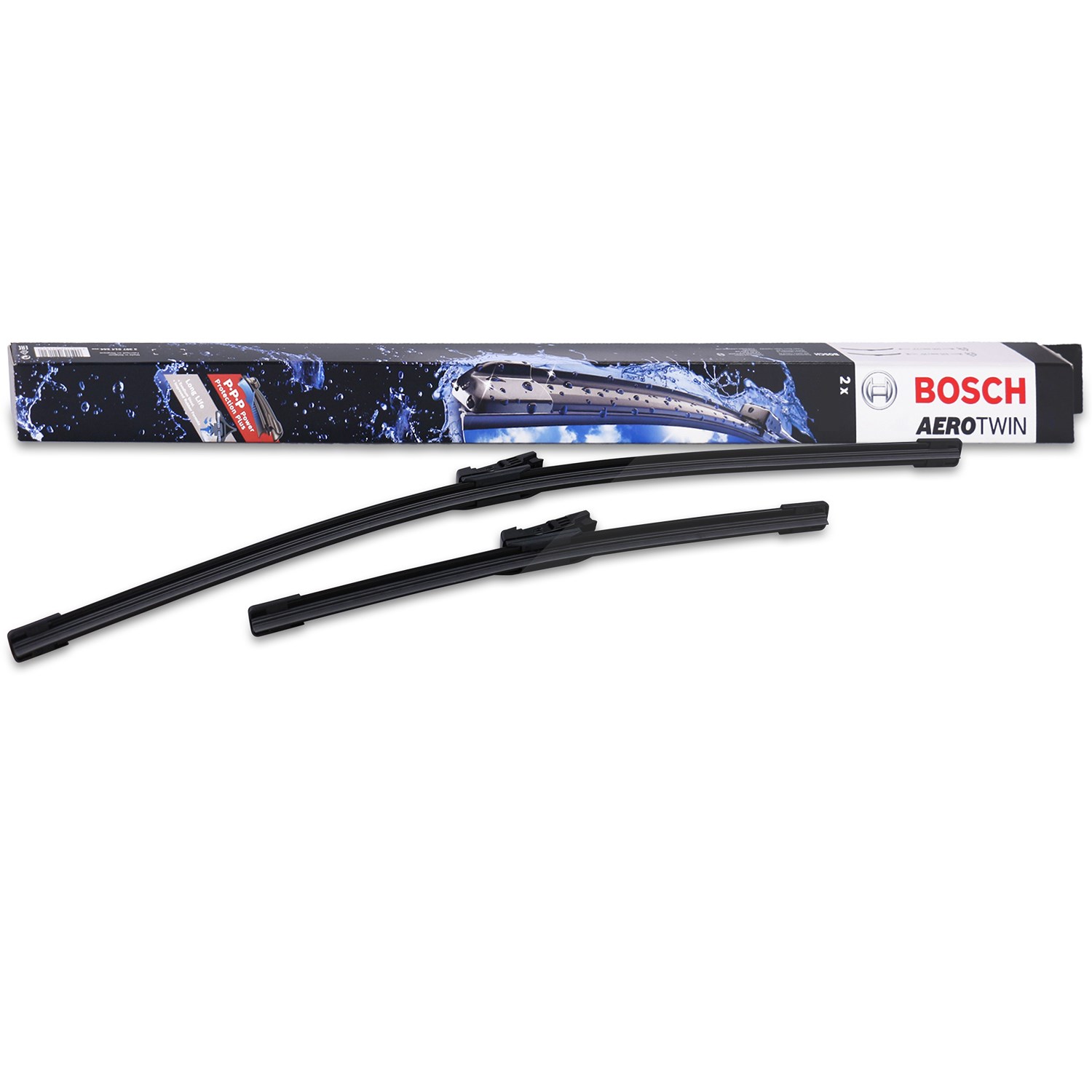 Bosch Wischerblatt Aerotwin Spoiler A299S [Hersteller-Nr. 3397007299] für Fiat, Abarth, Renault, Ford, Honda