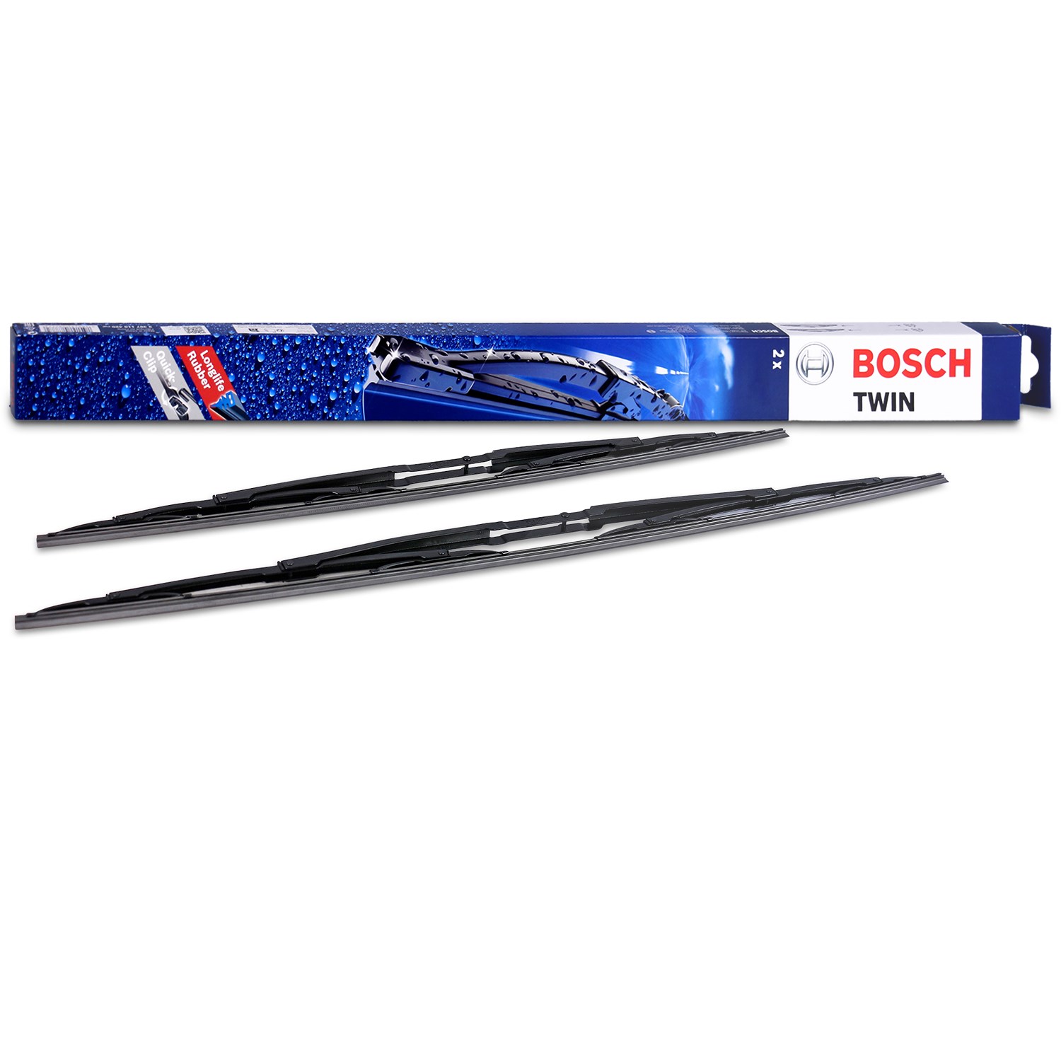 Bosch Wischerblatt Twin 539 [Hersteller-Nr. 3397001539] für Alpina, BMW