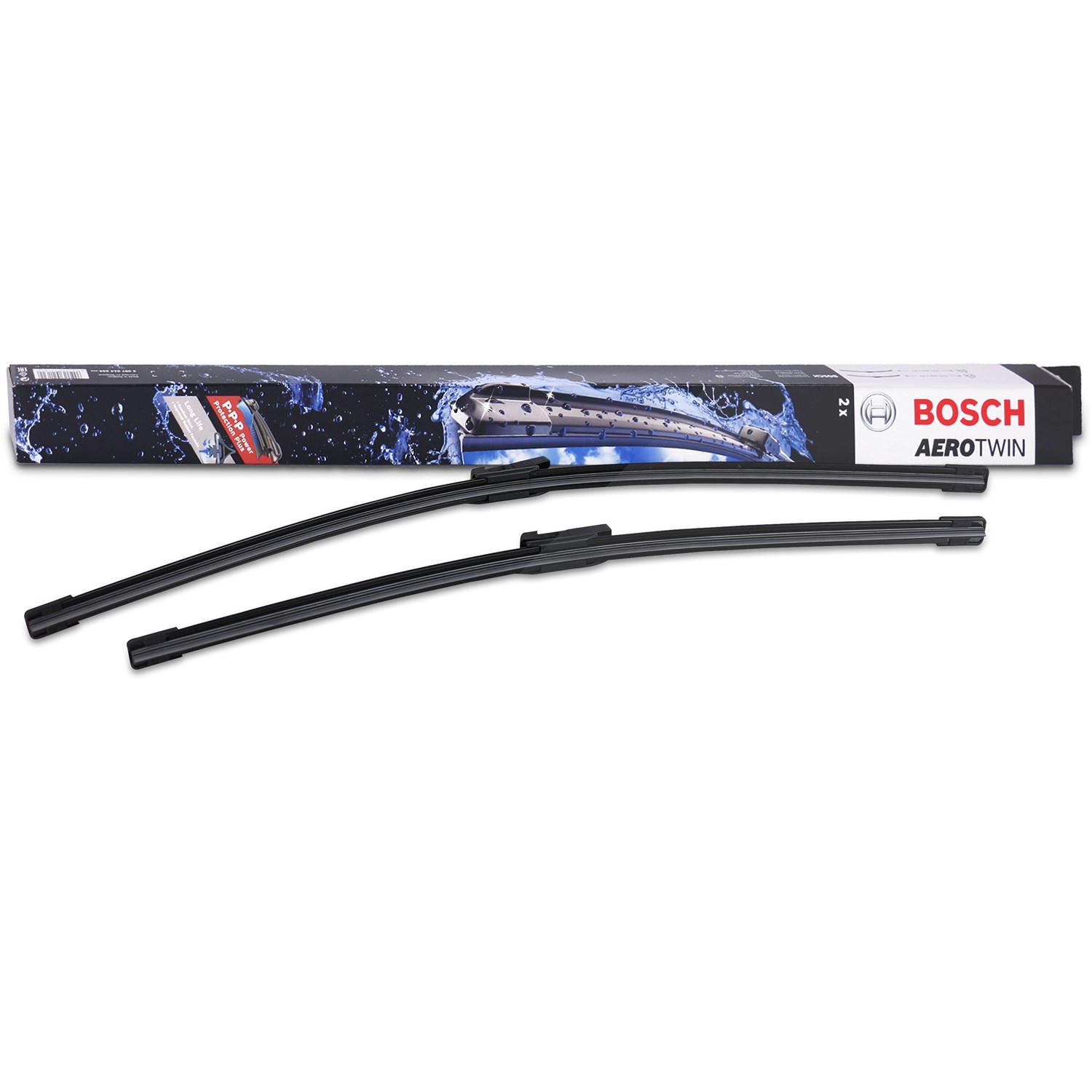 Bosch Wischerblatt Aerotwin Spoiler A638S [Hersteller-Nr. 3397007638] für Seat, Skoda, Audi, Tesla, VW, Porsche, Hongqi, Land Rover
