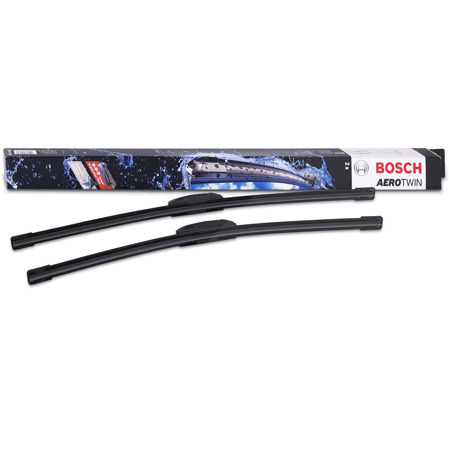Bosch Wischerblatt Aerotwin Retro Spoiler AR533S [Hersteller-Nr. 3397118902] für Suzuki, Alfa Romeo, Proton, Honda, Isuzu, Mazda, Daihatsu, Seat, Cher