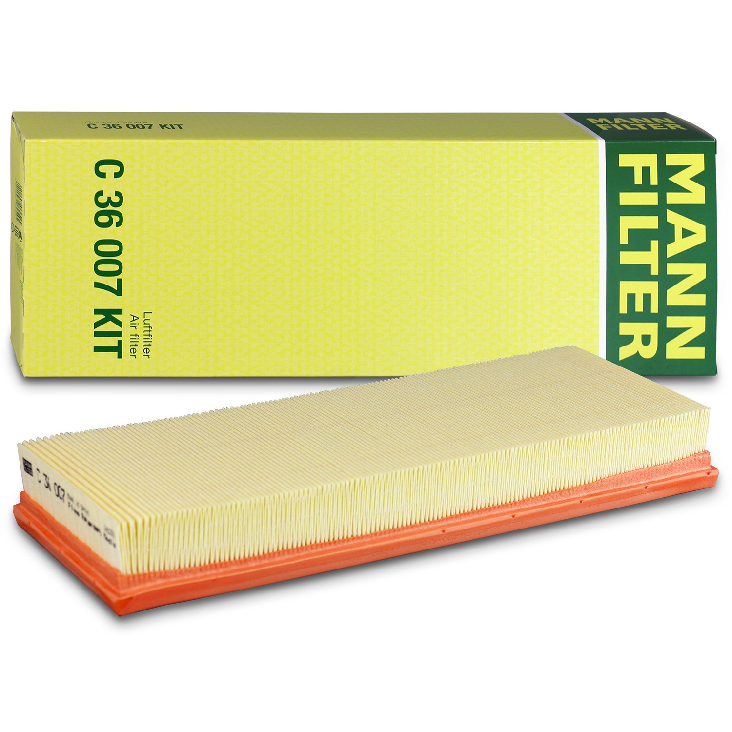 Mann-filter Luftfilter [Hersteller-Nr. C36007KIT] für Toyota, Opel, Citroën, Fiat, Vauxhall, Peugeot, Jeep, Ds