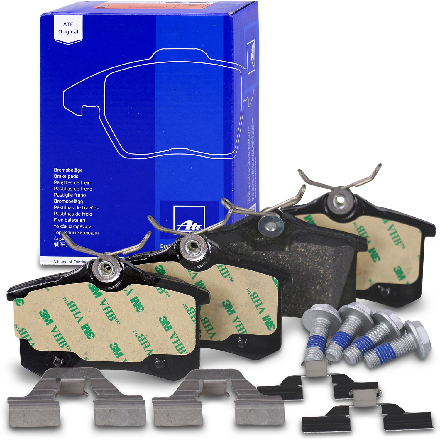 Ate Bremsbelagsatz hinten [Hersteller-Nr. 13.0460-2623.2] für Ds, Peugeot, Vauxhall, Citroën, Opel