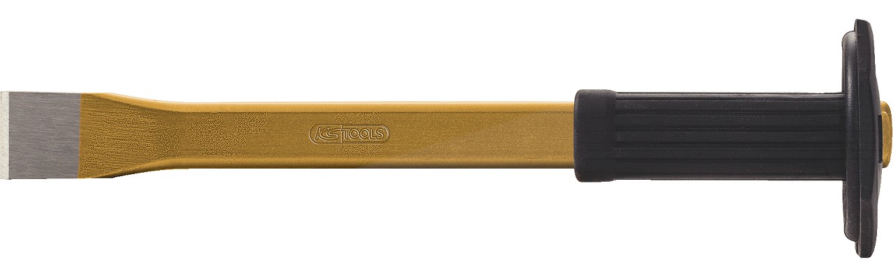 Ks Tools Maurermeißel mit Handschutzgriff,flach oval,33x1000mm [Hersteller-Nr. 162.0209]