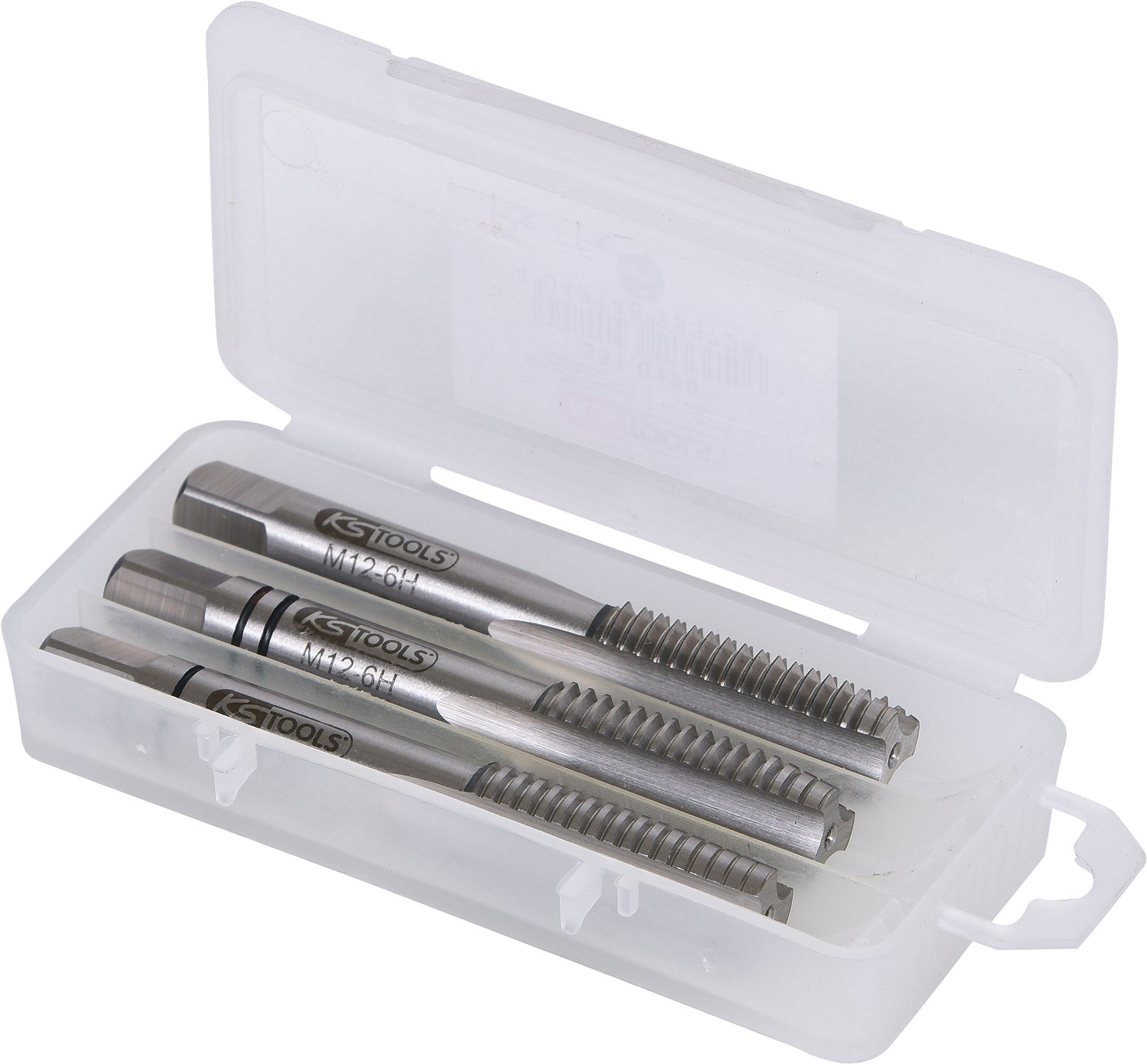 Ks Tools HSS Handgewindebohrer-Satz M, M12x1,75, 3-tlg [Hersteller-Nr. 331.0120]