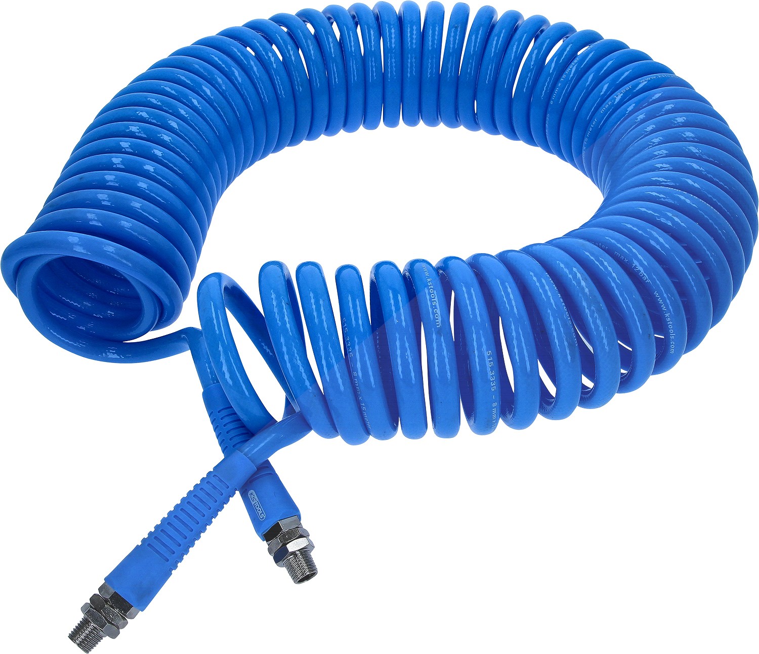 Ks Tools PU-Druckluft-Spiralschlauch, Ø 8mm [Hersteller-Nr. 515.3335]