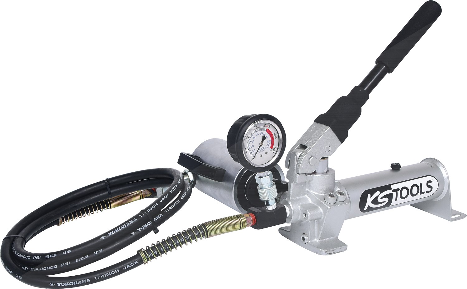 Ks Tools Hydraulik-Zug- und Druckeinheit, 4-tlg [Hersteller-Nr. 700.1790]